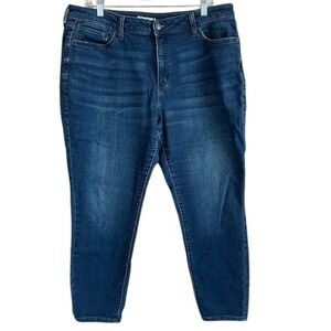 Sonoma Goods For Life Women's Skinny Stretch Dark Wash Ankle Jeans 18